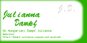 julianna dampf business card